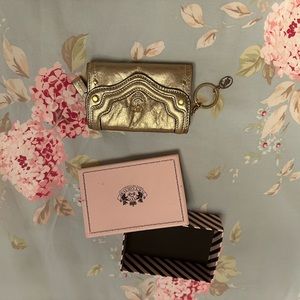 Vintage, gold, juicy couture wallet